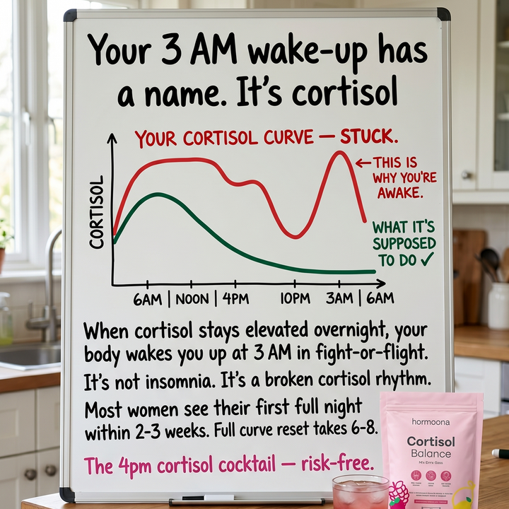 3. Cortisol is supposed to follow a curve. Yours probably doesn’t anymore.